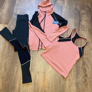 3 piece 0 to S active wear